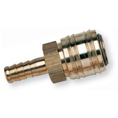 Kupplung mit Schlauchanschluss 6 mm, DN7,2 Messing